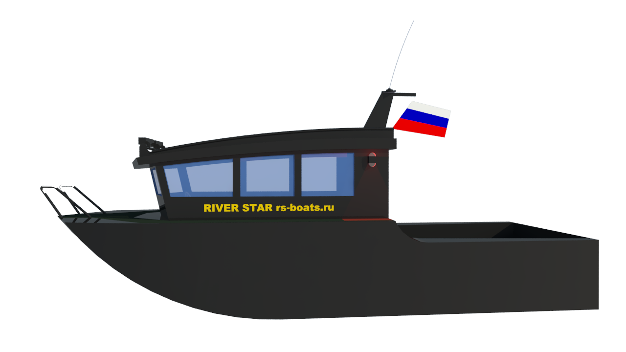 Катер тримаран River Star Лодка Ривер Стар